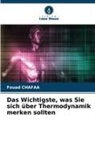 Fouad Chafaa - Das Wichtigste, was Sie sich über Thermodynamik merken sollten