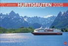Hurtigruten Globetrotter Kalender 2026 - Von unber&uuml;hrten Fjorden und stillen Bergen