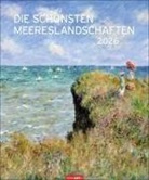 Pierre u a Bonnard, Gustave Courbet, Claude Monet - Die schönsten Meereslandschaften Kalender 2026