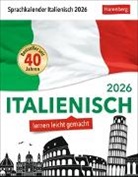 Steffen Butz, Tiziana Stillo, Steffen Butz - Italienisch Sprachkalender 2026 - Italienisch lernen leicht gemacht - Tagesabrei&szlig;kalender