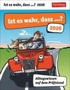 Ann Christin Artel, Martina Stein, Gerha Straeter, Gerhard Straeter - Ist es wahr, dass ...? Tagesabrei&szlig;kalender 2026 - Alltagswissen auf dem Pr&uuml;fstand