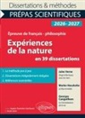 Guillaume Bagnolini, BAGNOLINI/BLAISE, Alexandra Bérenger, Nathalie Blaise, Audrey Blind, Aurore Boni... - Expériences de la nature en 39 dissertations : Jules Verne, Vingt mille lieues sous les mers ; Marlen Haushofer, Le m...