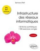 Bertrand Petit - Infrastructure des réseaux informatiques : 50 fiches synthétiques, 100 exercices corrigés, BTS, DUT, licence