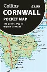 Collins Maps - Cornwall Pocket Map