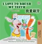 Shelley Admont, Kidkiddos Books - I Love to Brush My Teeth (English Chinese Traditional Bilingual Book for Kids)