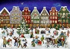 Barbara Behr, Barbara Behr - Puzzle-Adventskalender - Winterabend in der Stadt
