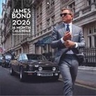 Pyramid - JAMES BOND 2026 – Broschürenkalender 30×30 cm mit 12 Motiven aus der 007-Reihe von Sean Connery bis Daniel Craig – Wandkalender für Agenten- & Filmfans