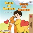 Kidkiddos Books, Inna Nusinsky - Boxer and Brandon (Haitian Creole English Bilingual Children's Book)