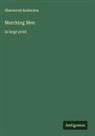 Sherwood Anderson - Marching Men