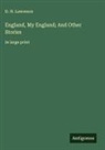 D. H. Lawrence - England, My England; And Other Stories