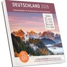 1000 Places to See Before You Die - Deutschland Postkartenkalender 2026 | Tischkalender zum Aufstellen 17,5×17,5 cm | 53 Postkartenmotive zum Sammeln & Verschicken