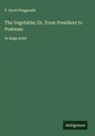 F. Scott Fitzgerald - The Vegetable; Or, From President to Postman