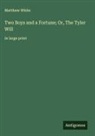 Matthew White - Two Boys and a Fortune; Or, The Tyler Will