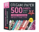 Tuttle Publishing - Origami Paper 500 sheets Cherry Blossoms 6 inch (15 cm)