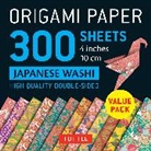 Tuttle Publishing - Origami Paper - Japanese Washi Patterns- 4 inch (10cm) 300 sheets