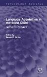 Mills Anne E. - Language Acquisition in the Blind Child