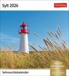 Siegfried Layda, Siegfried Layda, Siegfried Layda - Sylt Sehnsuchtskalender 2026 - Wochenkalender mit 53 Postkarten