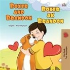 Kidkiddos Books, Inna Nusinsky - Boxer and Brandon (English Haitian Creole Bilingual Children's Book)