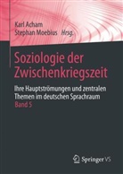 Karl Acham, Moebius, Stephan Moebius - Soziologie der Zwischenkriegszeit. Ihre Hauptströmungen und zentralen Themen im deutschen Sprachraum