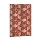 Hishi Midi Lined Softcover Journal, 176pg, 100GSM by Paperblanks (Ukiyo-e Kimono Patterns)