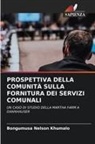 Bongumusa Nelson Khumalo - PROSPETTIVA DELLA COMUNITÀ SULLA FORNITURA DEI SERVIZI COMUNALI