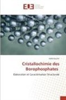 Hafid Zouihri - Cristallochimie des Borophosphates