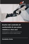 Somdutta Sinha - Analisi del controllo di conformità di una pinza robotica a due assi