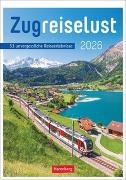 Korbinian Fleischer - Zugreiselust Wochen-Kulturkalender 2026 - 53 unvergessliche Reiseerlebnisse Jede Woche mit dem Zug durch Länder, Städte und Regionen: Foto-Wandkalender mit vielen Infos für Eisenbahn-Freunde