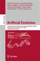 Lhassane Idoumghar, Pierrick Legrand, Julien Lepagnot, Julien Lepagnot et al, Arnaud Liefooghe, Evelyne Lutton... - Artificial Evolution