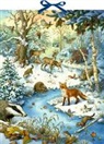 Ute Simon - Zettel-Adventskalender - Die Tiere im Winterwald und ihr geheimes Leben