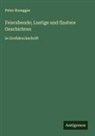 Peter Rosegger - Feierabende; Lustige und finstere Geschichten