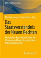 Matthias Lemke, Peters, Daniel Peters - Das Staatsverständnis der Neuen Rechten