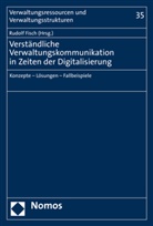 Rudolf Fisch - Verständliche Verwaltungskommunikation in Zeiten der Digitalisierung
