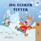 Shelley Admont, Kidkiddos Books - I Love Winter (Norwegian Book for Kids)
