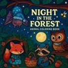 Chris Martin - Night in the Forest - Animal Coloring Book