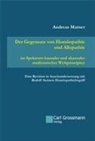 Andreas Matner - Der Gegensatz von Homöopathie und Allopathie im Spektrum kausaler und akausaler medizinischer Wirkprinzipien