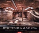 Charles Brooks, Charles Brooks, Charles Brooks - Architecture in Music Kalender 2026 - Musikinstrumente von innen