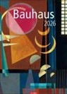 Walter Dexel, Johannes Itten, Wassily u Kandinsky - Bauhaus Kalender 2026