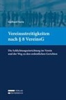 Gerhard Saria - Vereinsstreitigkeiten nach § 8 VereinsG