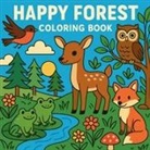 Chris Martin - Happy Forest - Coloring Book