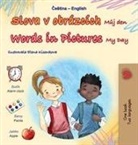Kidkiddos Books - Words in Pictures - My Day (Czech English Bilingual Children's Book)