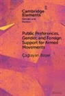 Caglayan (Bilkent University) Baser, &Ccedil;ağlayan Başer - Public Preferences, Gender, and Foreign Support for Armed Movements
