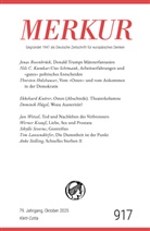 Christian Demand, Ekkehard Knörer - MERKUR 10/2025, Jg.79