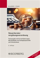 Michael Klaeren, Bernhard Starz - Steuerberatervergütungsverordnung