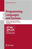 Alex Potanin - Programming Languages and Systems