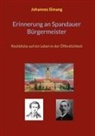 Johannes Simang - Erinnerung an Spandauer Bürgermeister
