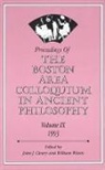 Cleary John J., S.J. Gurtler - Proceedings of the Boston Area Colloquium in Ancient Philosophy