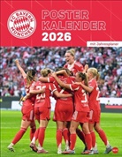 FC Bayern M&uuml;nchen Frauen Posterkalender 2026