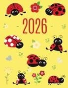 Happy Oak Tree Press - Ladybug Daily Planner 2026