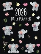 Happy Oak Tree Press - Baby Elephant Planner 2026